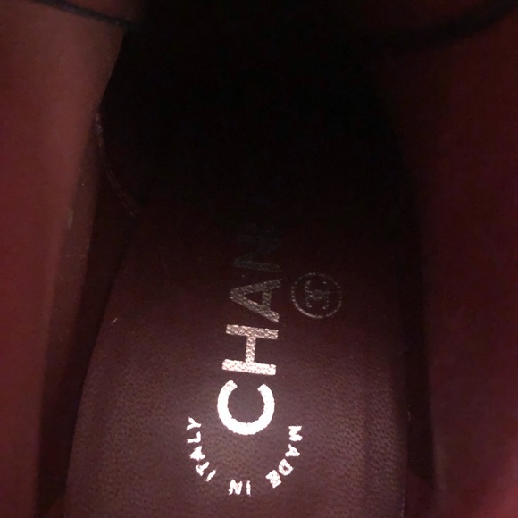 Chanel Platform Lace Up Ankle Booties - Picture 3 of 11